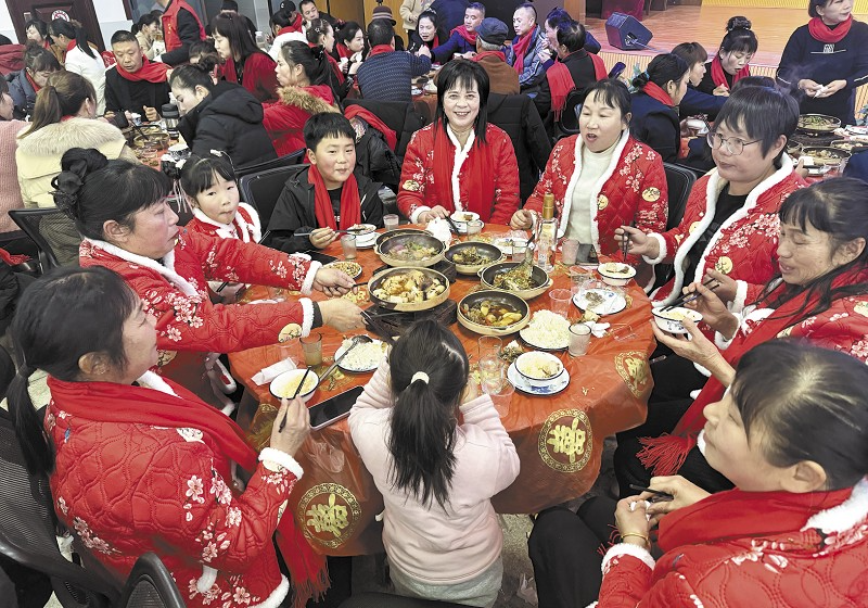 百桌佳宴迎新春