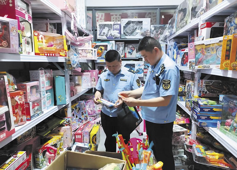 资阳区 152盒“三无”玩具下架