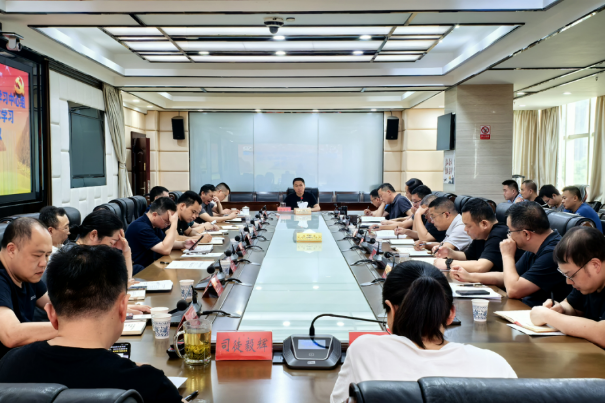市水利局党组理论学习中心组举行2025年第6次集体学习（扩大）会议